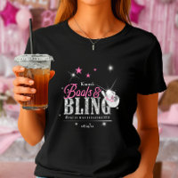 Boots 'n Bling Disco Bachelorette Noir ID925