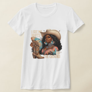 T-shirt Boots on the Ground