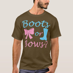 T-shirt Boots or Bows Genre Revezparty Idée pour papa et