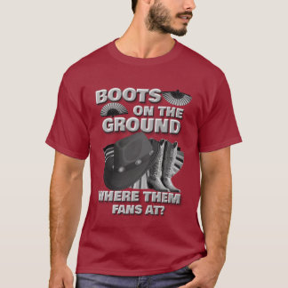 T-shirt BOOTS SUR LE SOL (Gry)