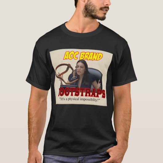 T-SHIRT BOOTSTRATS DE MARQUE AOC ET (Devant)
