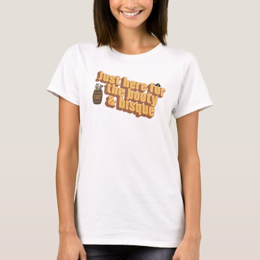 T-shirt Booty & Bisque  (Devant)