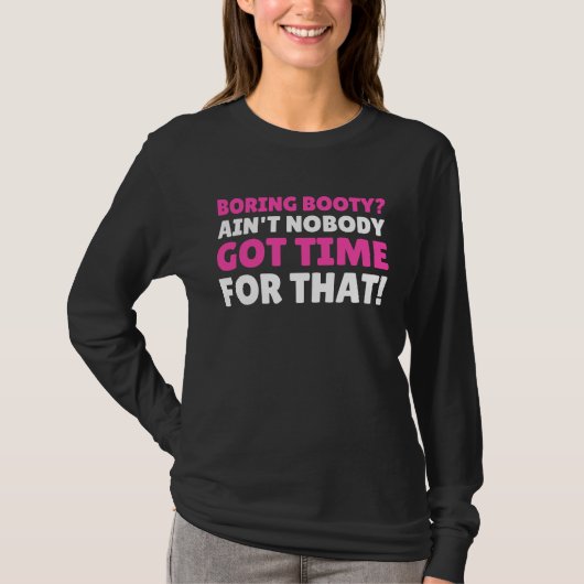 T-shirt Booty ennuyeux BBL (Devant)