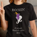T-shirt Booze Bachelorette Party Ghost Cocktail Halloween<br><div class="desc">Cette conception a été créée par art numérique. Vous pouvez modifier le style de cette chemise en choisissant Plus > sous l'option de style. Il peut être personnalisé en cliquant sur le bouton personnaliser et en modifiant la couleur, en ajoutant un nom, des initiales ou vos mots préférés. Contactez-moi à...</div>
