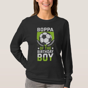 T-shirt Boppa De L'Équipe Anniversaire Du Joueur De Footba