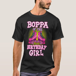T-shirt Boppa Of The Birthday Girl Roller Skates Anniversa