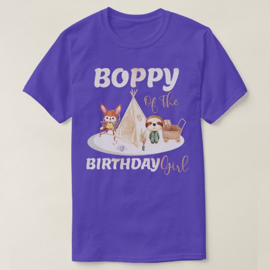 T-shirt Boppy Du Garçon D'Anniversaire (Design devant)