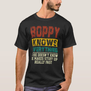 T-shirt Boppy Sait Tout S'Il Ne Sait Pas Vintage B