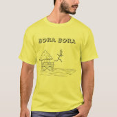 T-Shirt Bora Bora en feu (Devant)