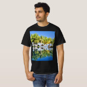 T-shirt Bora Bora Piscine À Infini (Devant entier)