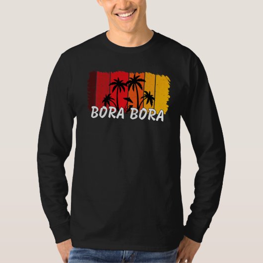 T-shirt Bora Bora Tahiti Souvenirs (Devant)
