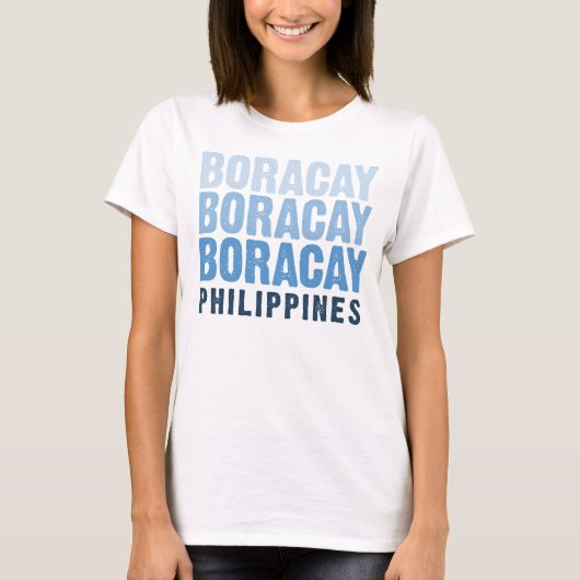 T-shirt Boracay - Philippines (Devant)