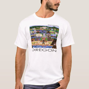 T-shirt Bord de la mer Orégon