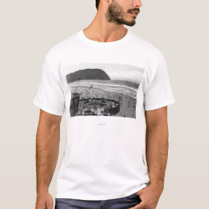 T-shirt Bord de la mer, scène de plage de l'Orégon de