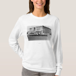 T-shirt Bord de la mer, vue de l'Orégon de la photographi