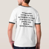 T-shirt Bord de raison (Dos entier)