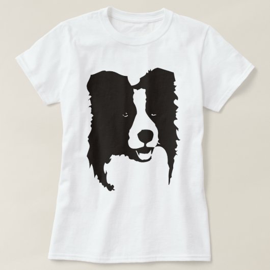 T-shirt Border collie (Design devant)
