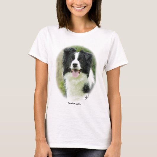 T-shirt Border collie 9A14D-19 (Devant)