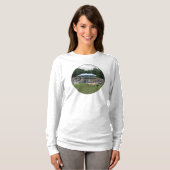 T-shirt Border Collie au travail (Devant entier)