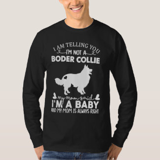 T-shirt Border Collie Dog   For Women Mom Mama Dog