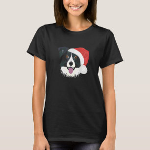 T-shirt Border Collie Joyeux Noël