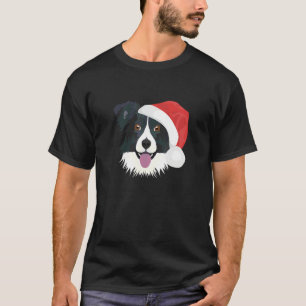 T-shirt Border Collie Joyeux Noël