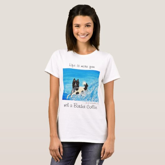 T-shirt Border Collie Lovers (Devant entier)