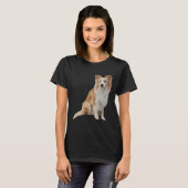 T-shirt Border Collie Red (Devant entier)