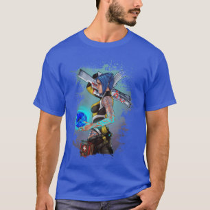 T-shirt Borderlands 2 Maya la Sirène famille Splatteree