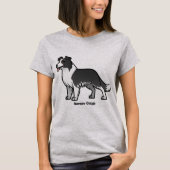 T-shirt Bordure Collie (Devant)