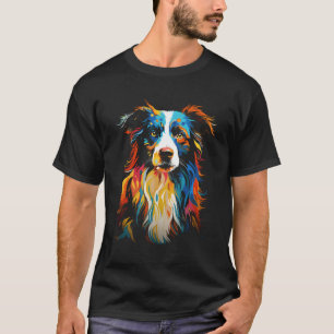 T-shirt Bordure Collie
