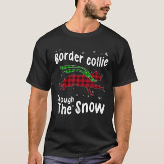 T-shirt Bordure Collie à travers le cadeau Amoureux des ch