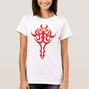 T-shirt Bordure florale ornementale classique Élégant desi