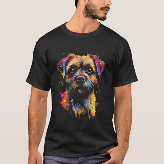 T-shirt Bordure Terrier (Devant)