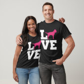 T-shirt Bordure Terrier Love (Unisexe)