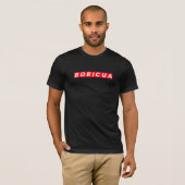 T-SHIRT BORICUA (Devant entier)