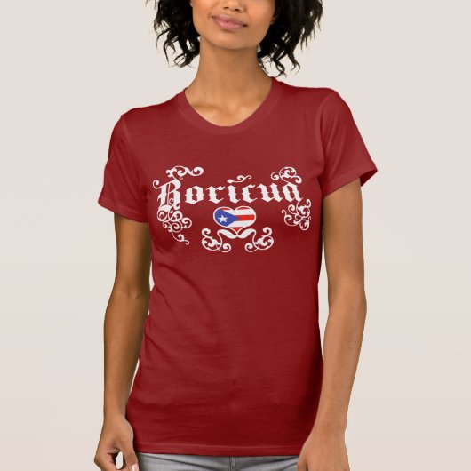 T-shirt Boricua (Devant)