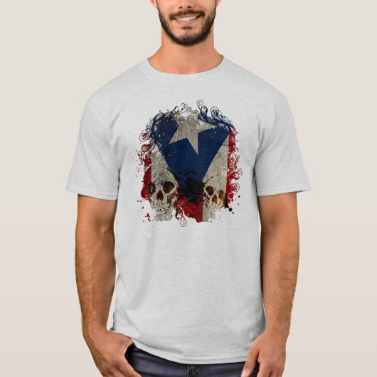 T-shirt Boricua 4 jamais, (Devant)