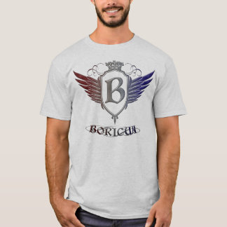 T-shirt Boricua-Crête