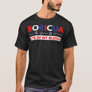 T-shirt Boricua Puerto Rican Pride Wepa Taino Nuyorican