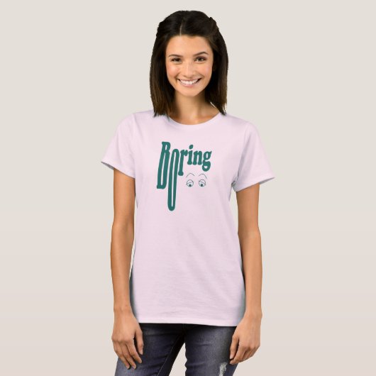 T-shirt Boring (Devant entier)