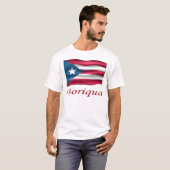 T-shirt Boriqua (Voorkant volledig)