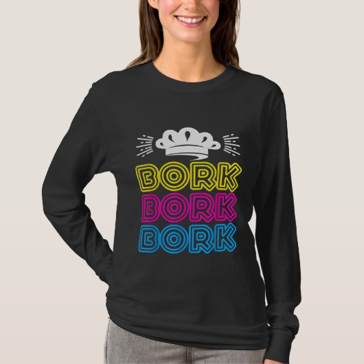 T-shirt Bork Bork Chef suédois (Devant)