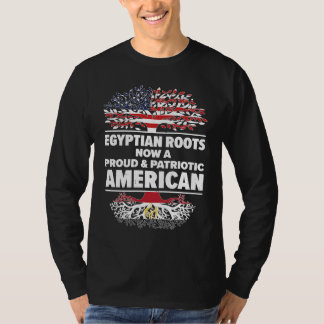 T-shirt Born Egyptian Egypt American USA Citizenship  1