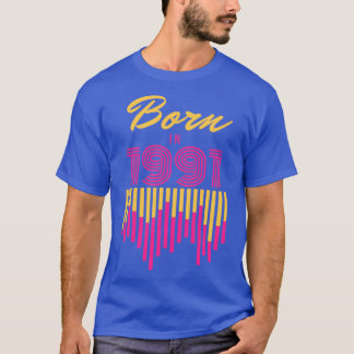 T-shirt Born en 1991