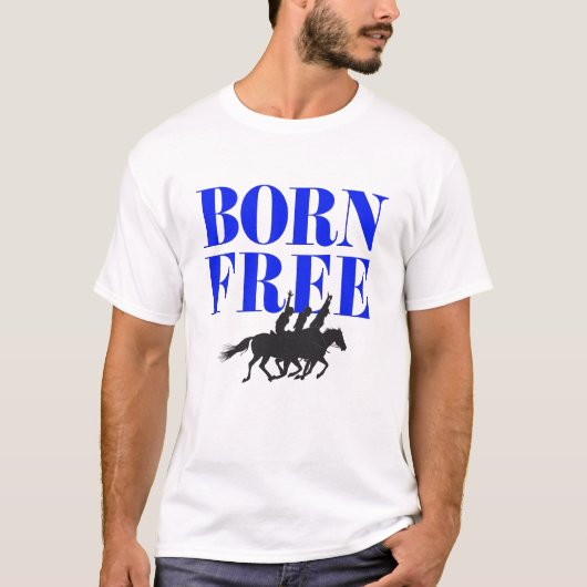 T-SHIRT BORN FREE (Devant)