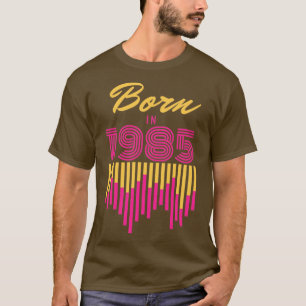 T-shirt Born in 19851
