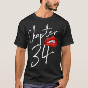 T-shirt Born In 1988 Chapter 34 years 34th Happy Birthday