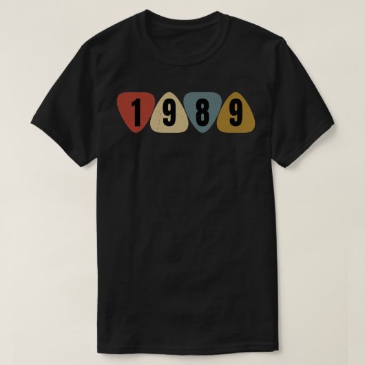 T-shirt Born In 1989 (Design devant)