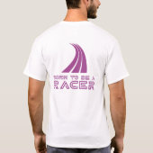 T-shirt Born To Be A Racer (Dos)